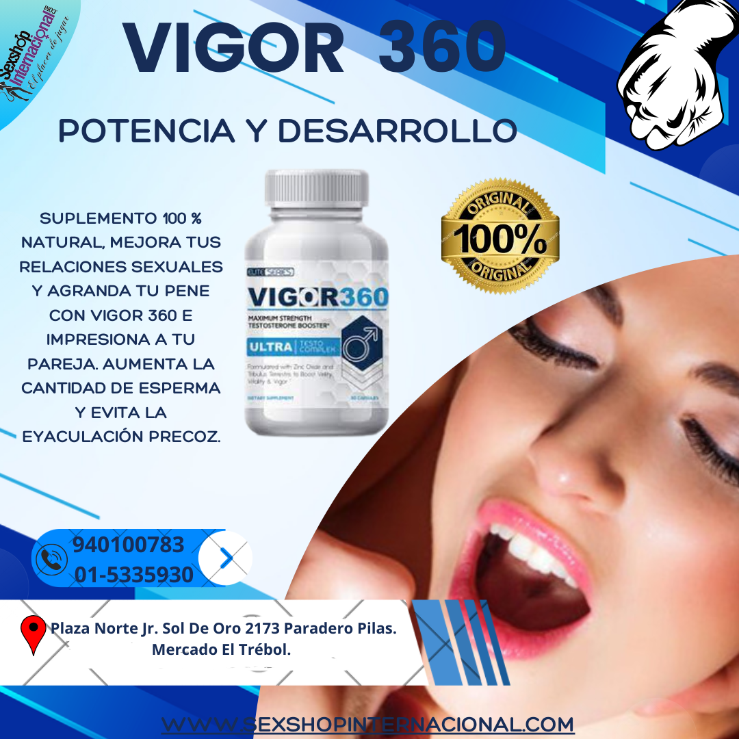 Vigor 360 intensifica tus relaciones sexuales 